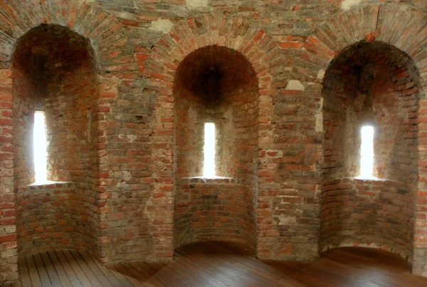 Talya Milan Arkeoloji Müzesi Boşluğu Olan Kule — Stok fotoğraf