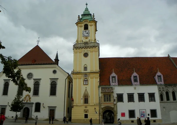 Pozsony Szlovákia Óvárosháza — Stock Fotó