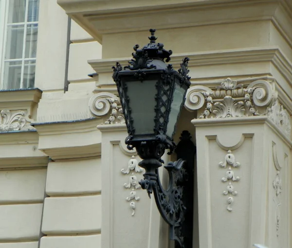 Bratislava Slovakia Palac Reduta Forged Decorative Lantern — Stockfoto