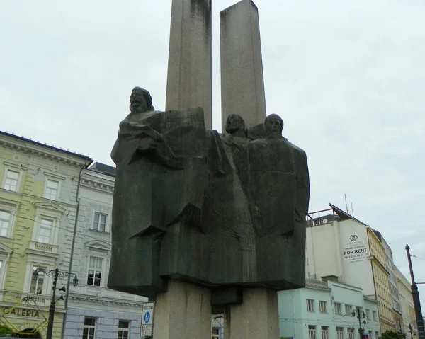 Bratislava Eslováquia Estátua Ludovit Stur — Fotografia de Stock