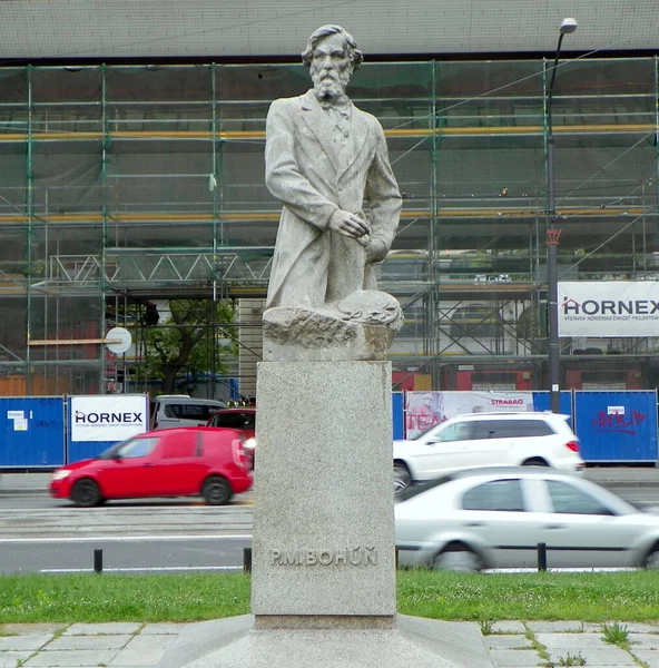 Bratislava Slowakije Monument Voor Peter Michal Bohun — Stockfoto