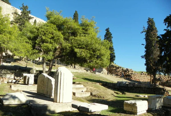 Griekenland Athene Het Choregic Monument Van Nikias — Stockfoto