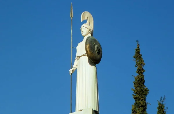 Griekenland Athene Pedion Areos Monument Voor Athena Het Park — Stockfoto