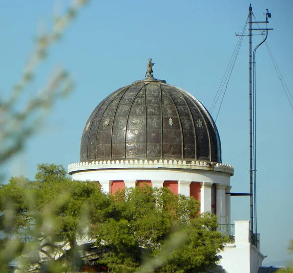 Greece Athens Filopappou Hill Dome National Observatory — Fotografia de Stock