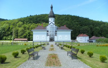 Ukraine, the Carpathians, Hoshiv, convent of the Nativity of the Most Holy Mother of God of the Sisters of the Blessed Motherland