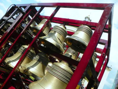 Ukrayna, İvano-Frankivsk bölgesi, Goshiv, Basilian Katolik Manastırı, Carillon