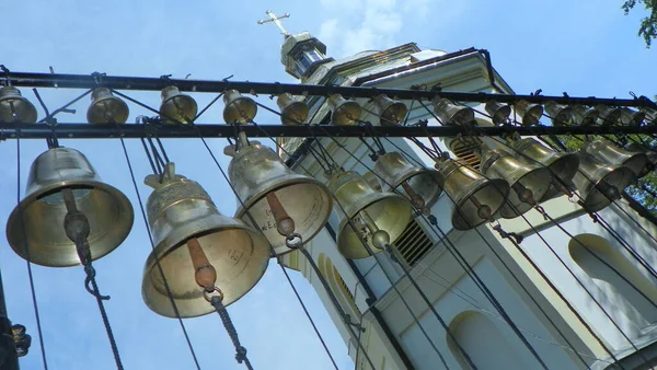 Ukraine Kloster Hoschiw Glockenspiel Und Der Glockenturm Des Tempels — Stockfoto