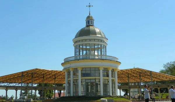 Ukraine Ivano Frankivsk Region Goshiv Basilian Greek Catholic Monastery Rotunda — Stockfoto