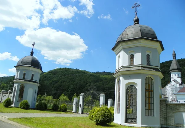Ukraina Karpaty Hoszyw Klasztor Narodzenia Najświętszej Matki Bożej Sióstr Błogosławionej — Zdjęcie stockowe