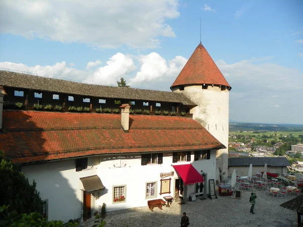 Slovenia Bled Bled Castle Courtyard Fortress — Photo