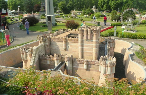 Austria Klagenfurt Minimundus Coca Castle Coca Spain — Φωτογραφία Αρχείου