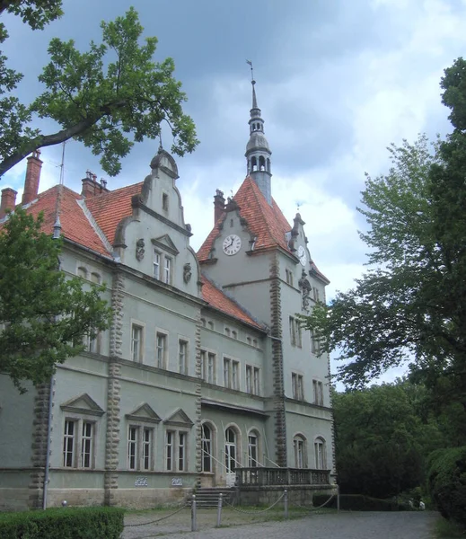 Ukraine Carpathians Shenborn Palace General View Palace — стоковое фото