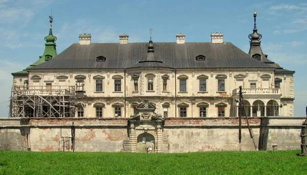 Ukraine Pidhirtsi Castle Facade Palace — 스톡 사진