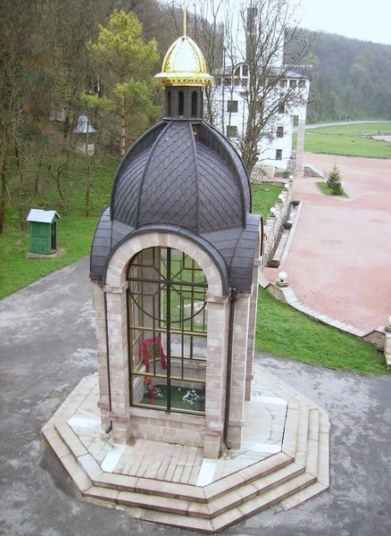 Ukraine Zarvanytsia Zarvanytskyi Spiritual Center Holy Healing Spring Zarvanytsia — Zdjęcie stockowe