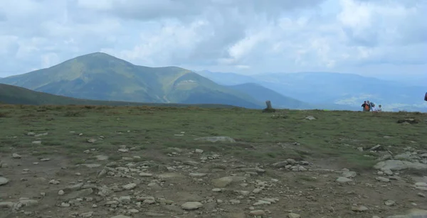 Ukraine Carpathians Chornohora Massif View Mountain Goverla — Zdjęcie stockowe