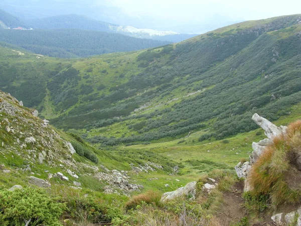 Ukraine Carpathians Chornohora Massif View Mountain Goverla —  Fotos de Stock