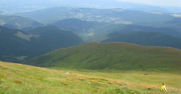 Ukraine Carpathians Chornohora Massif View Mountain Goverla — Foto de Stock