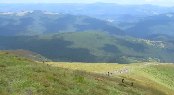 Ukraine Carpathians Chornohora Massif View Mountain Goverla — Stock fotografie