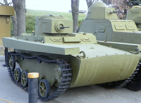 Ukraine Kyiv World War Museum Soviet Light Tank — Stockfoto