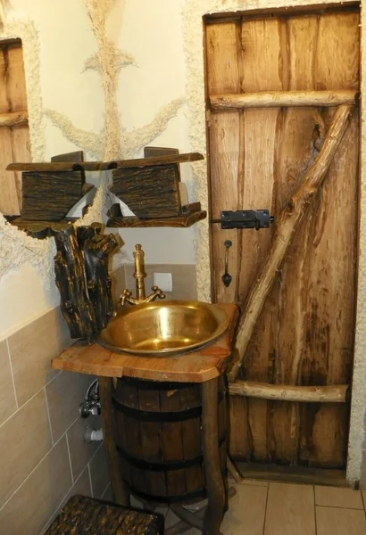 Ukraine Kyiv Toilet Retro Style — Fotografia de Stock