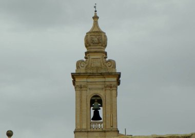 Malta, Mdina, fortifications of Mdina, bell tower of the temple
