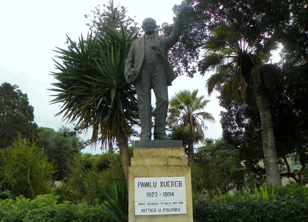 Malta Mdina Paul Xuereb Monument — Fotografia de Stock