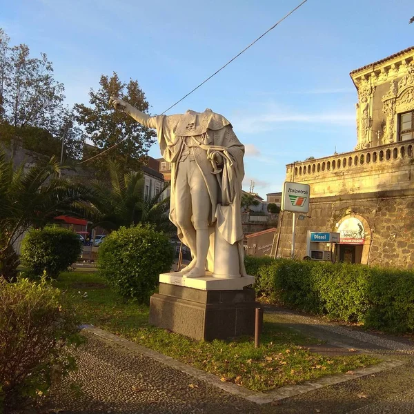 Italy Sicily Catania Statua Ferdinando Borbone — Foto de Stock