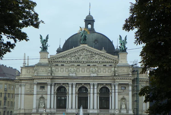 Ukraine Lviv Theatre Opera Ballet — Photo