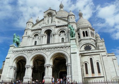 France, Paris, Rue du Chevalier de la Barre, Basilica of the Sacred Heart (Sacre-Coeur)