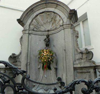 Belgium, Brussels, rue du Chene, Manneken Pis