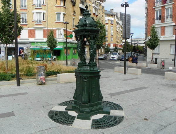 France Paris Wallace Fountain Large Model — Stock Photo, Image