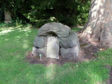 Denmark, Copenhagen, Assistens Cemetery, graves in the cemetery