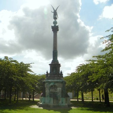 Denmark, Copenhagen, Langelinie, Ivar Huitfeldt Column