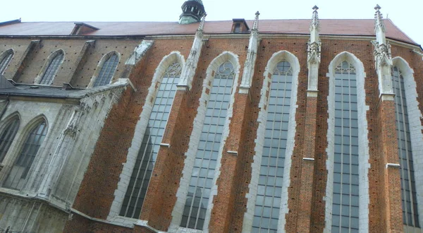 Polónia Cracóvia Kazimierz Basílica Corpus Christi — Fotografia de Stock