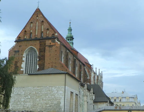 Polonia Cracovia Skaleczna Chiesa Cattolica Romana Santa Caterina Alessandria — Foto Stock