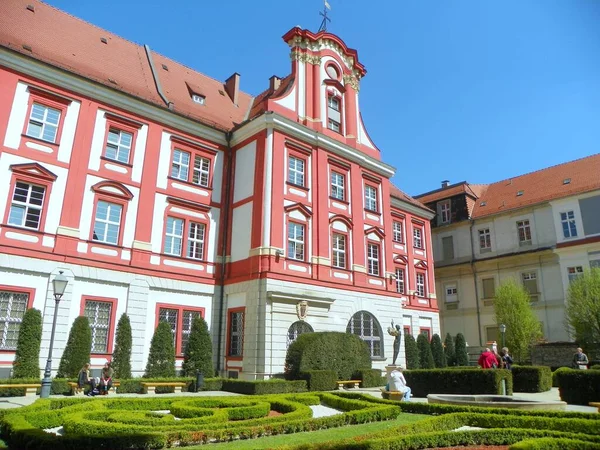 Polen Breslau Nationalbibliothek Ossolineum — Stockfoto