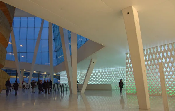 Norvège Oslo Oslo Opera Ballet House Intérieur Théâtre — Photo