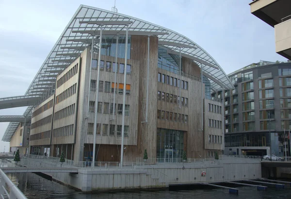 Norwegen Oslo Aker Brygge Moderne Architektur — Stockfoto