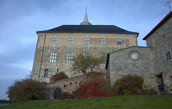 Norvège Oslo Murs Château Forteresse Akershus — Photo