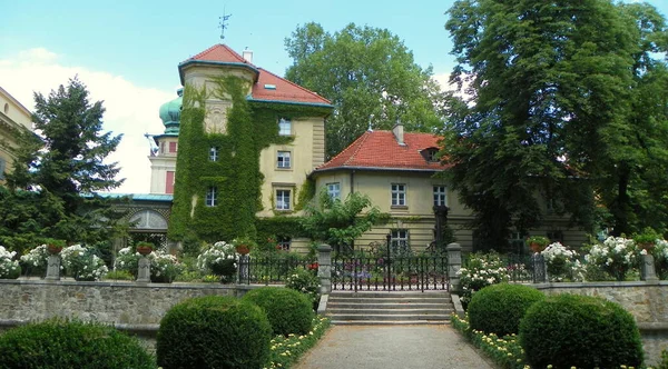 Polsko Lancut Palác Hraběte Potockiho — Stock fotografie
