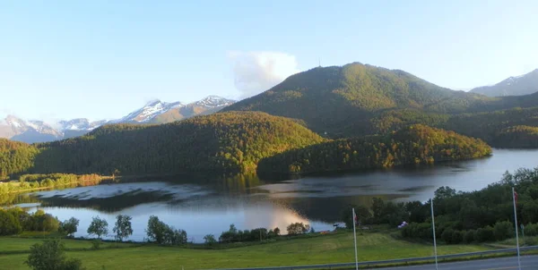 Norway More Romsdal County Andalsnes Norwegian Switzerland — стокове фото