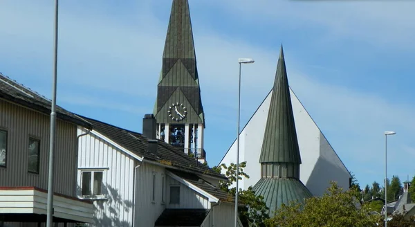 Норвегия More Romsdal County Molde Cathedral — стоковое фото