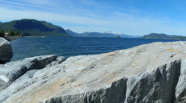Noruega Mais Romsdal County Oceano Atlântico Road Paisagem Marinha — Fotografia de Stock
