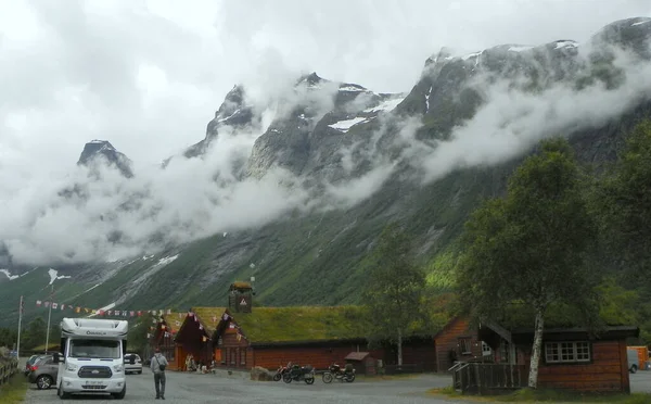 Noruega Más Condado Romsdal Trollstigen Camping País Troll —  Fotos de Stock