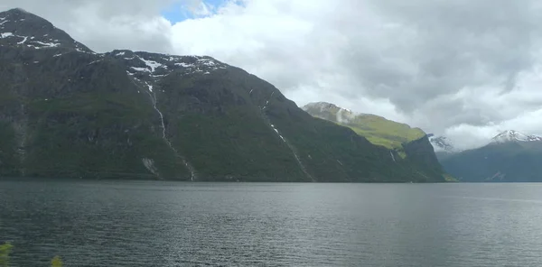 Norwegen More Romsdal County Die Gewässer Des Romsdalfjords — Stockfoto