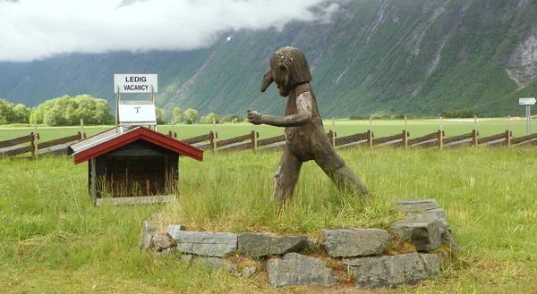Noruega Mais Romsdal County Trollstigen Trolls País — Fotografia de Stock