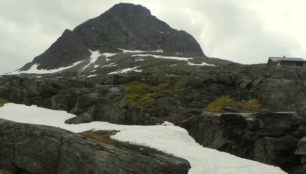 Noruega Más Condado Romsdal Montañas Naturaleza Del País — Foto de Stock