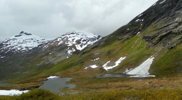 Norveç Daha Fazla Romsdal Lçesi Dağlar Ülkenin Doğası — Stok fotoğraf