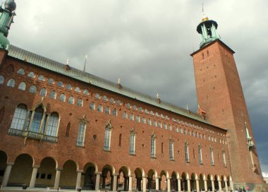 İsveç, Stockholm, Ragnar Ostbergs planı, Belediye Binası