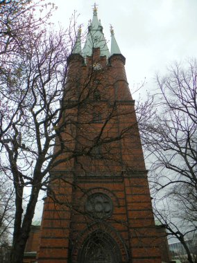 İsveç, Stockholm, Klara Kilisesi, Kilise cephesi